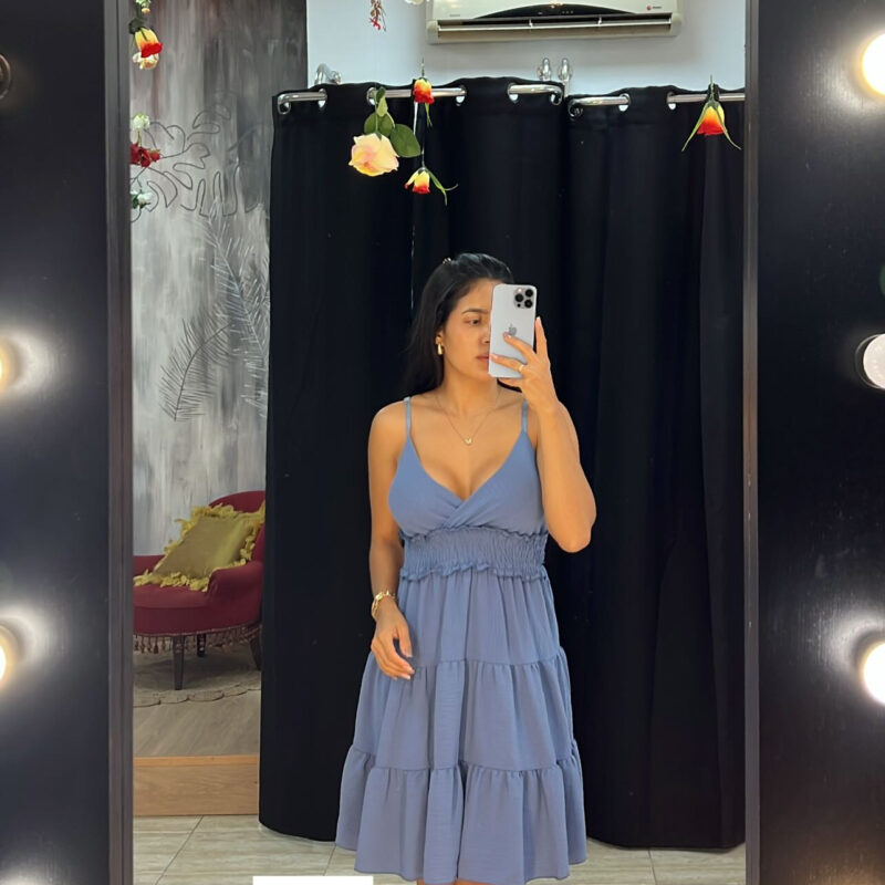 VESTIDO MICRORAKI